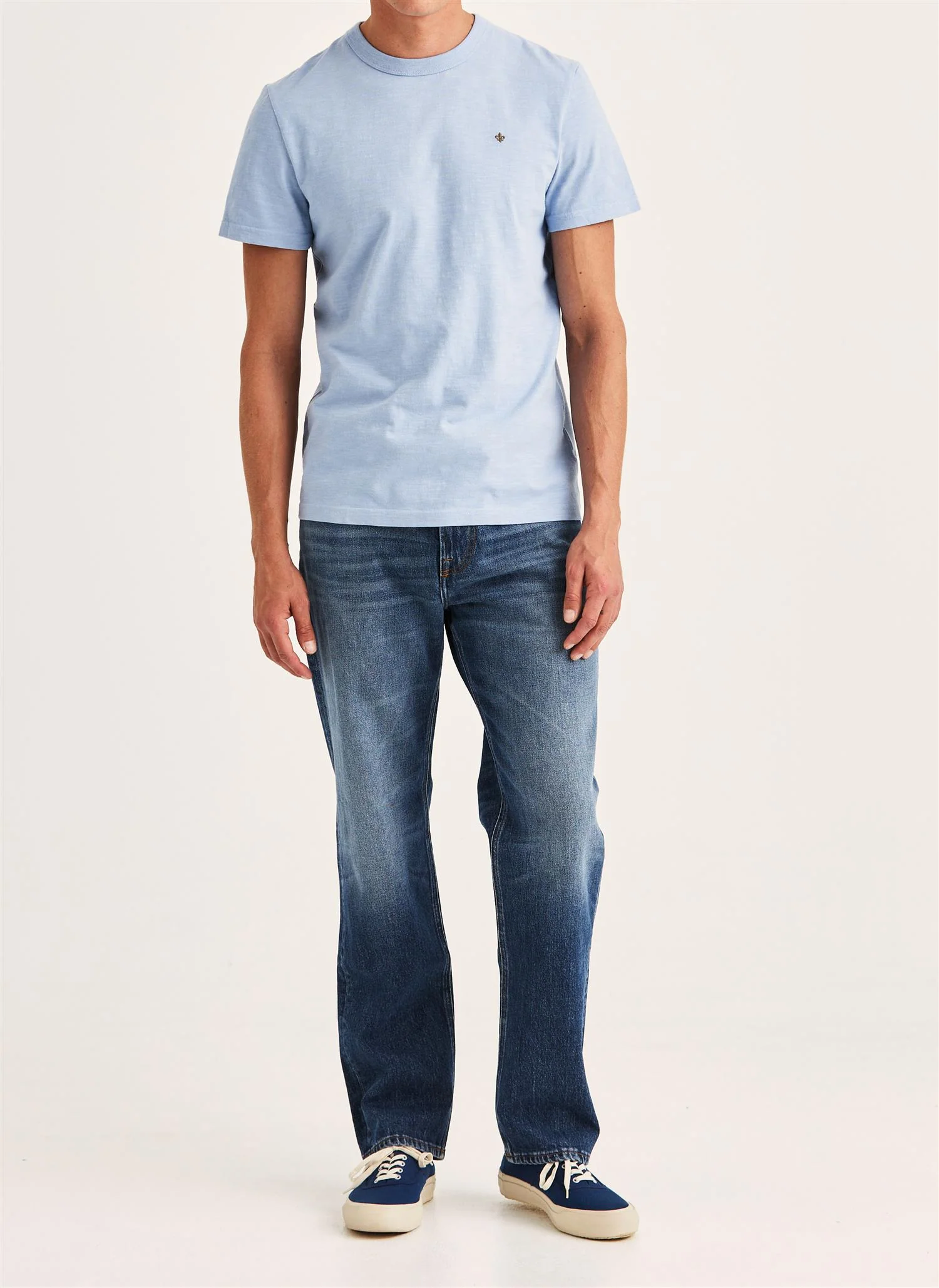 Watson Slub Tee  Blue - Image 2