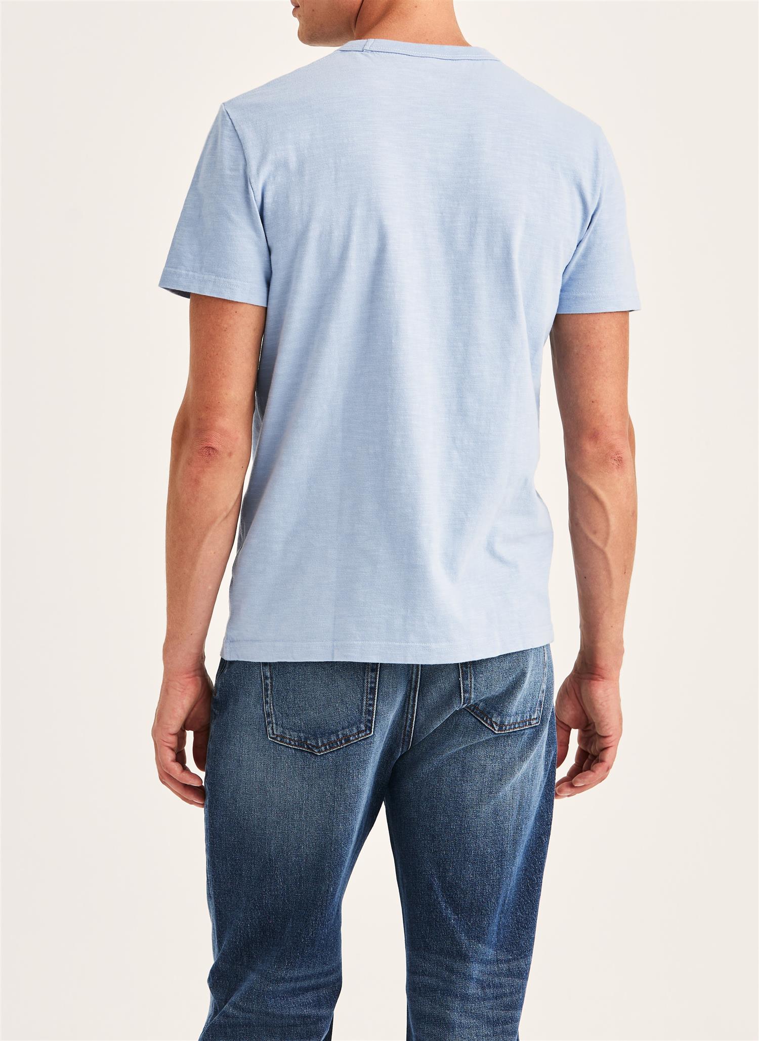 Watson Slub Tee  Blue - Image 3