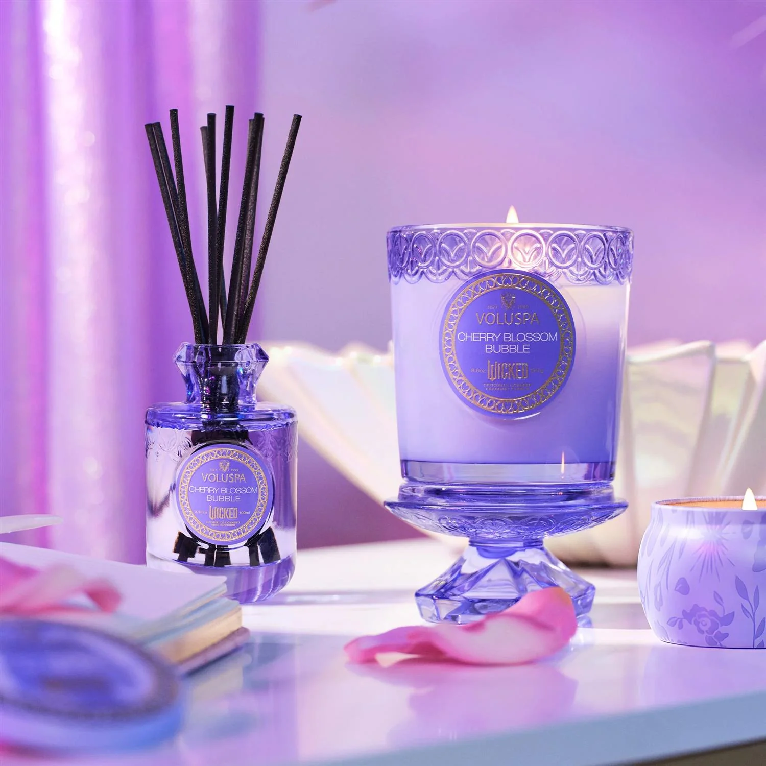 Reed Diffuser 100ml Cherry Blossom Bubble - Image 4