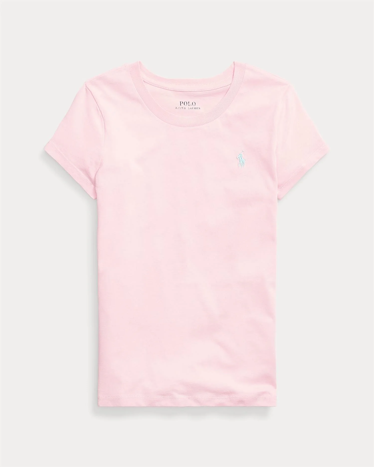 SS CN TEE-TOPS-KNIT Pink