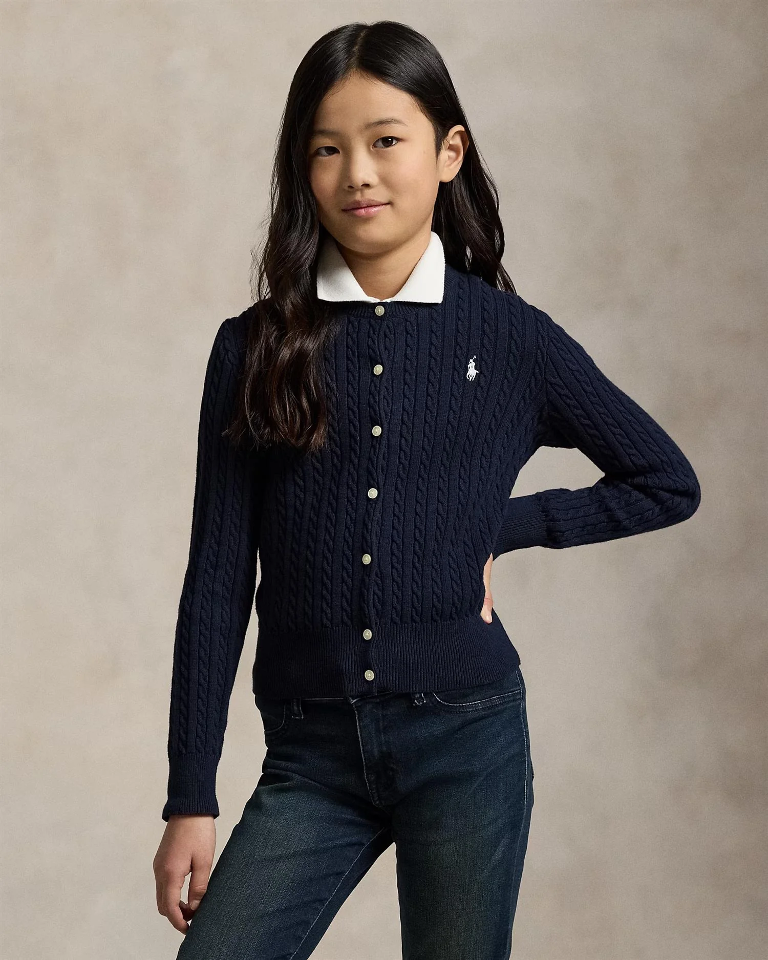 MINI CABLE-TOPS-SWEATER Hunter Nvy - Image 10
