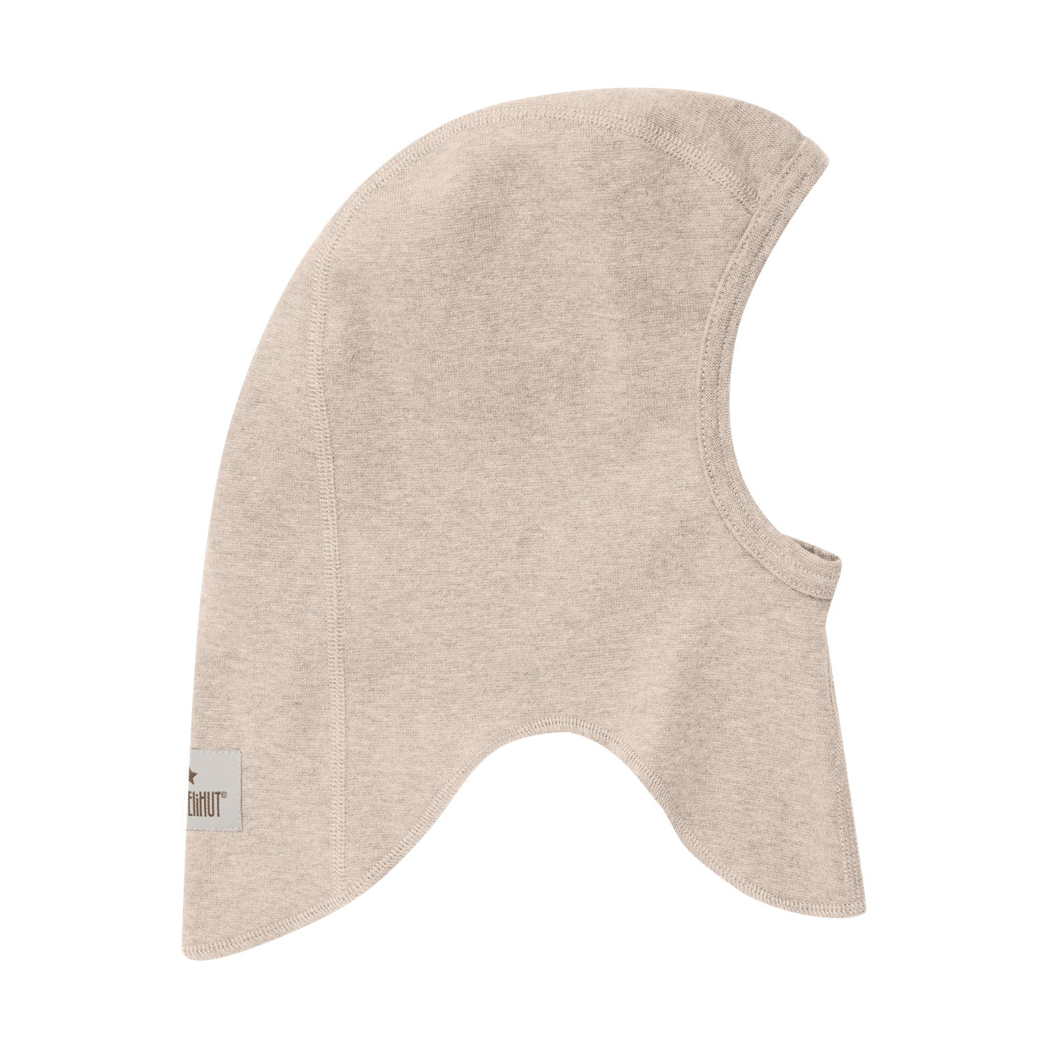 Balaclava Cotton Rib Camel Melange