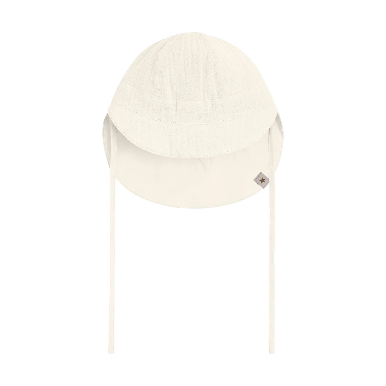 Summer Hat Muslin Antique White
