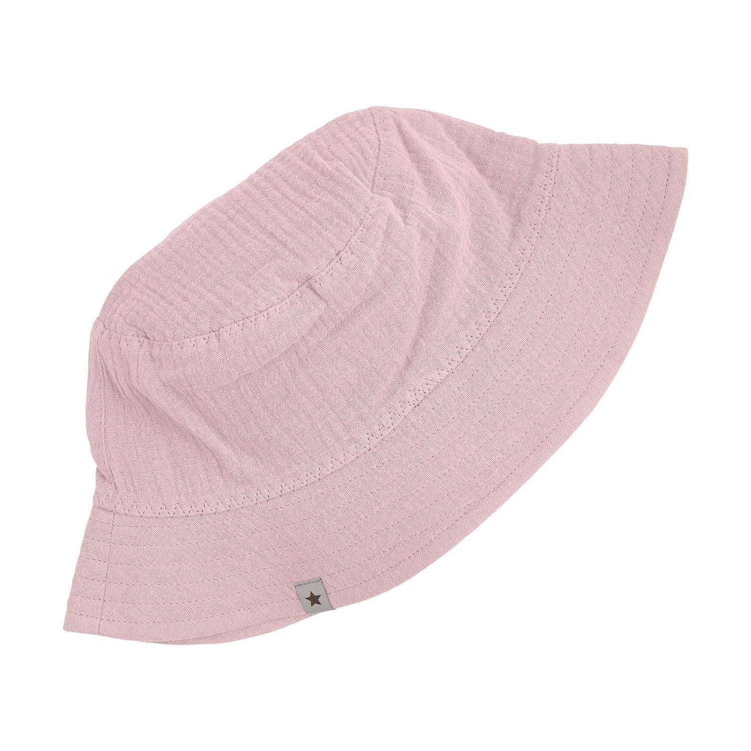 Bucket Hat Muslin Pale Mauve - Image 3