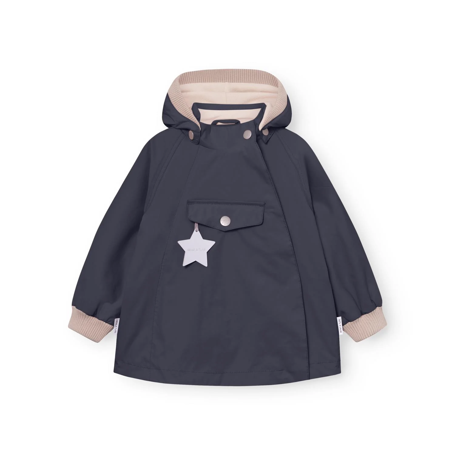 MATWAI fleece lined jacket Ombre Blue