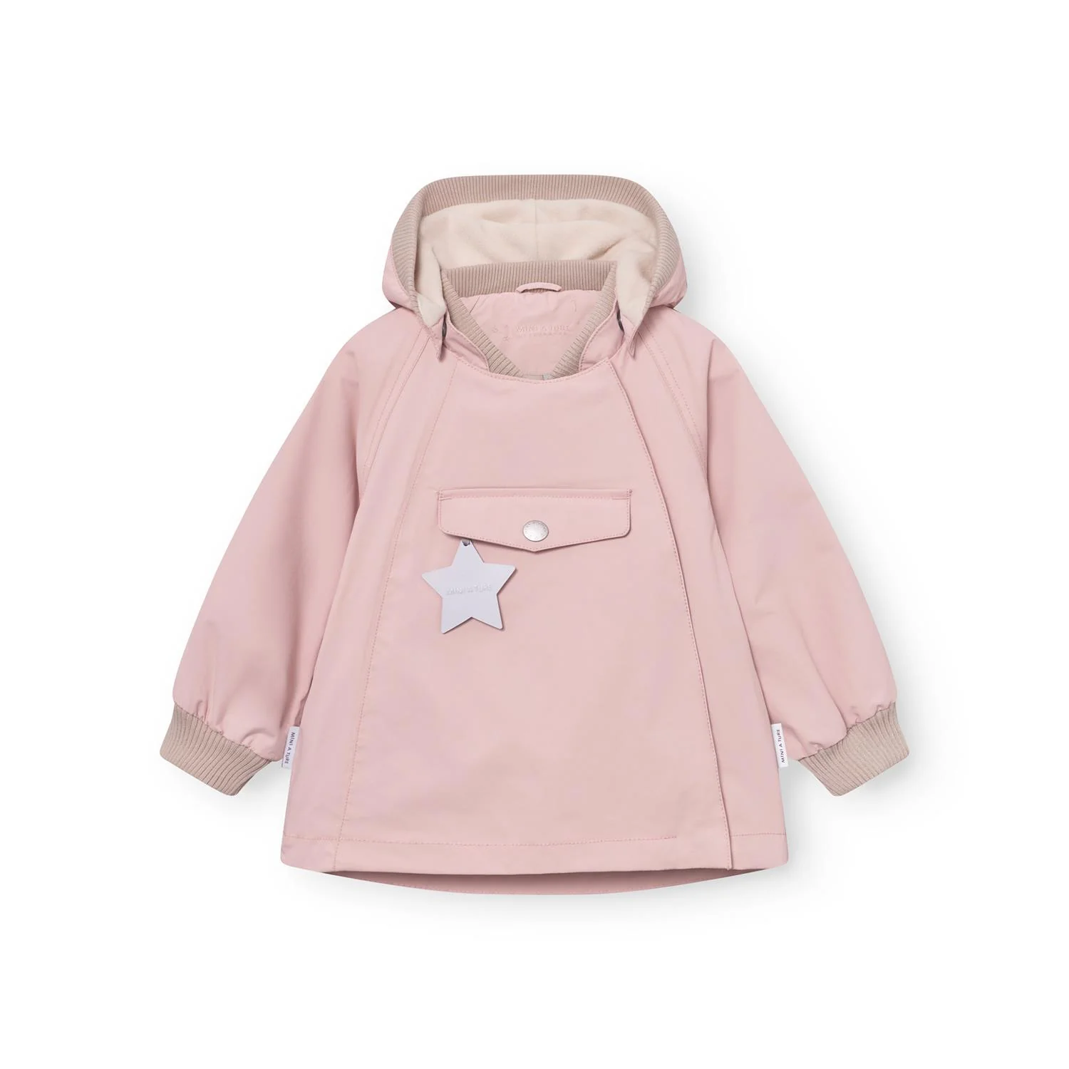 MATWAI fleece lined jacket Rose Smoke