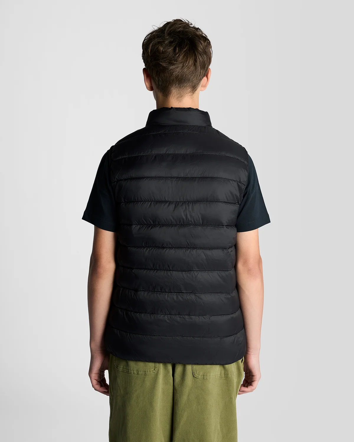 Light Weight Padded Gilet Dark Navy - Image 4