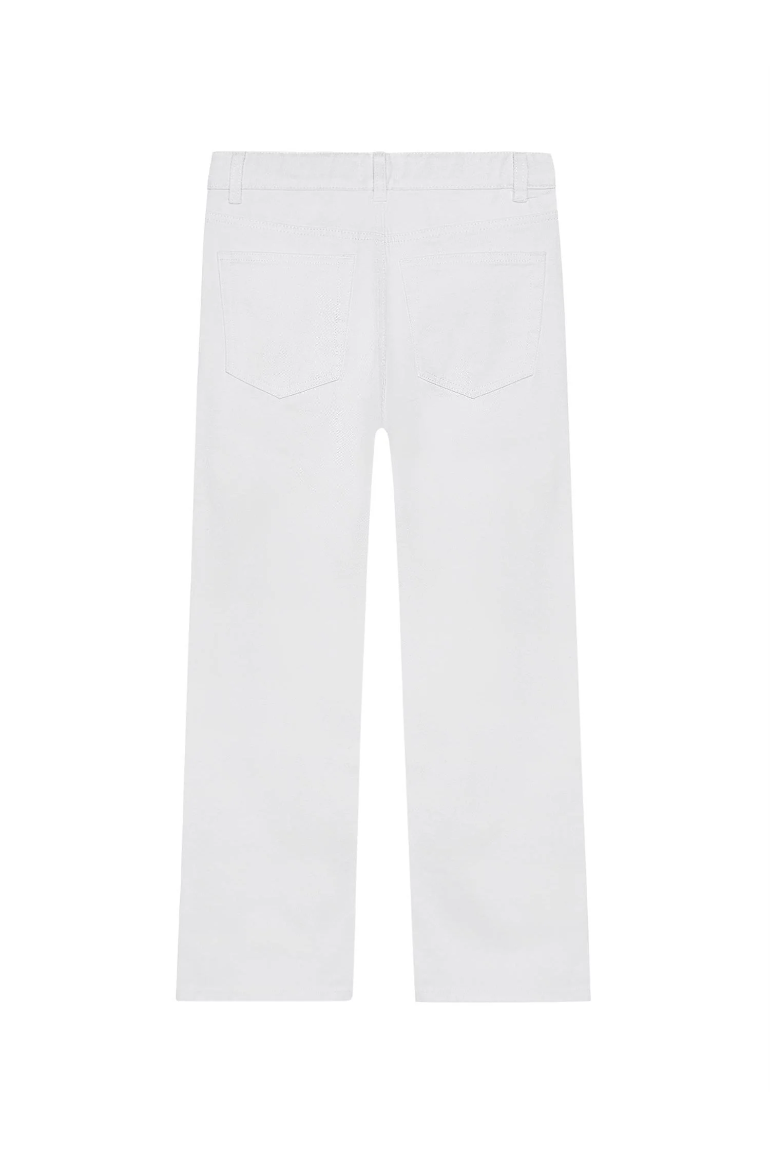 Street Loose Straight White - Image 2