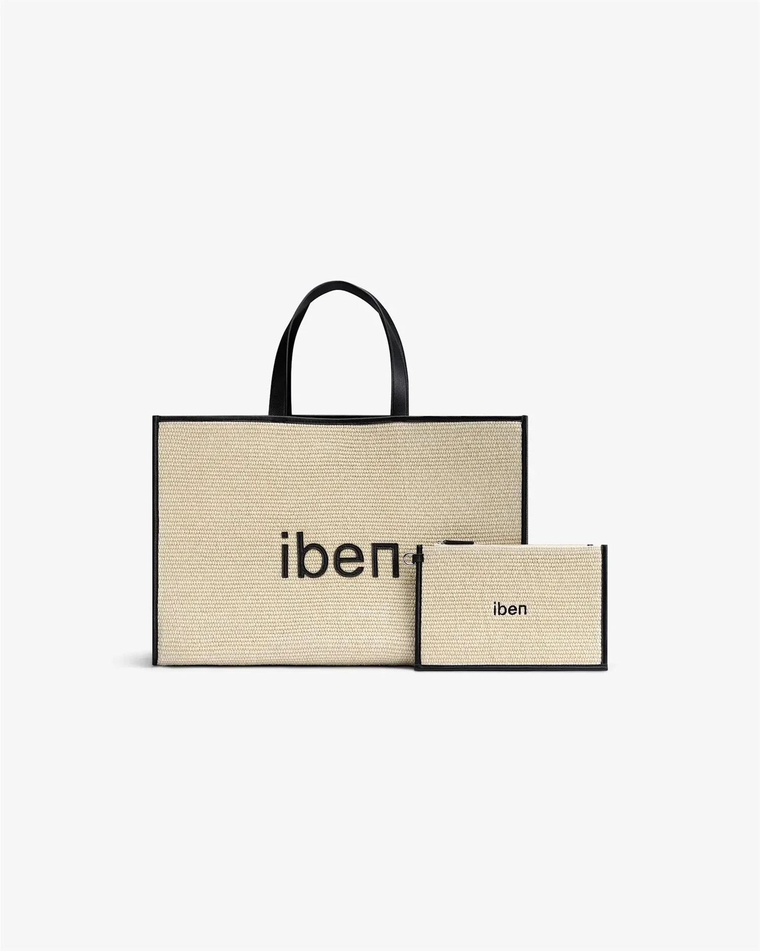 Iben Straw Bag L Sunlit Straw - Image 2
