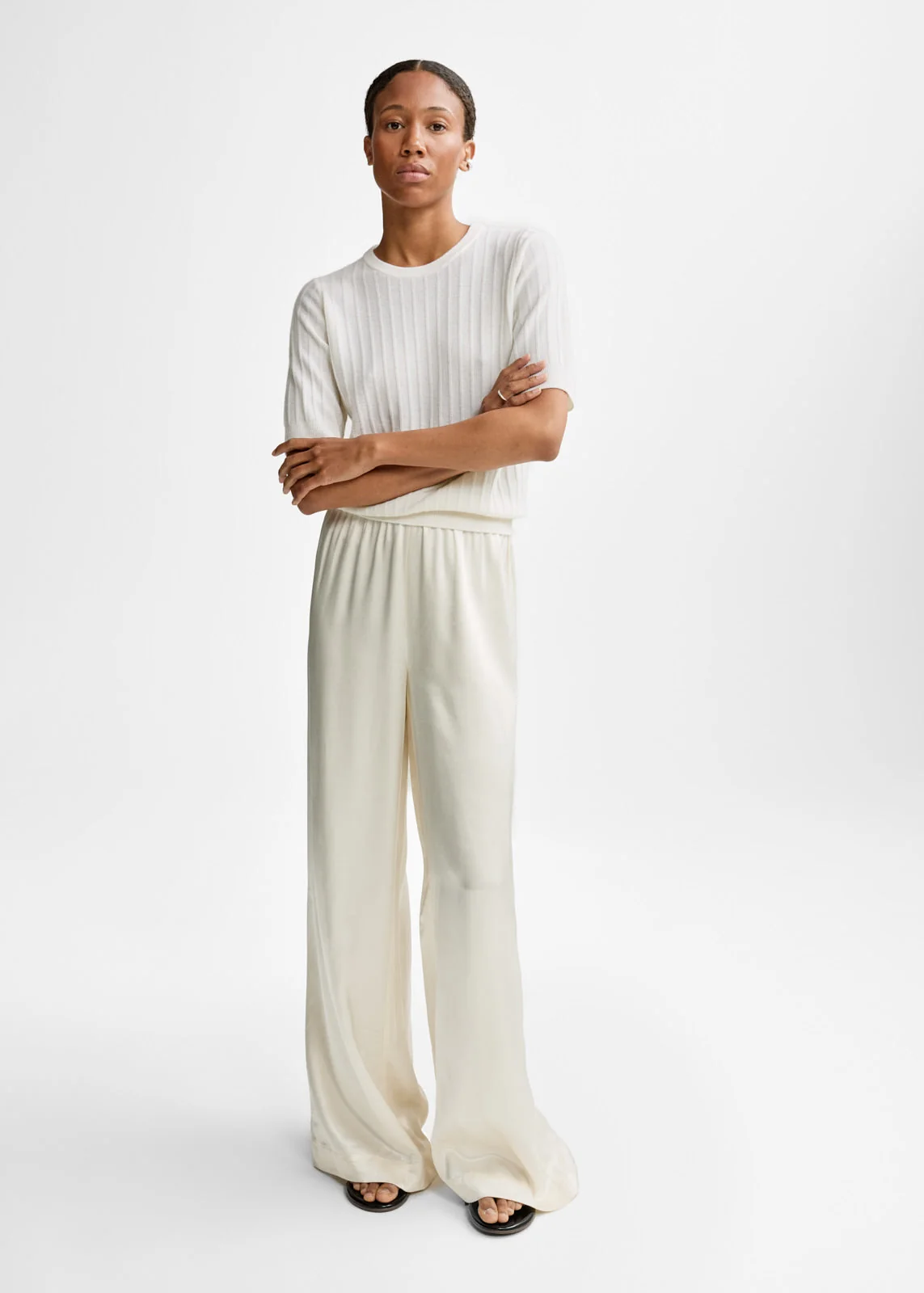 Molly Wool Cash Knit White - Image 3