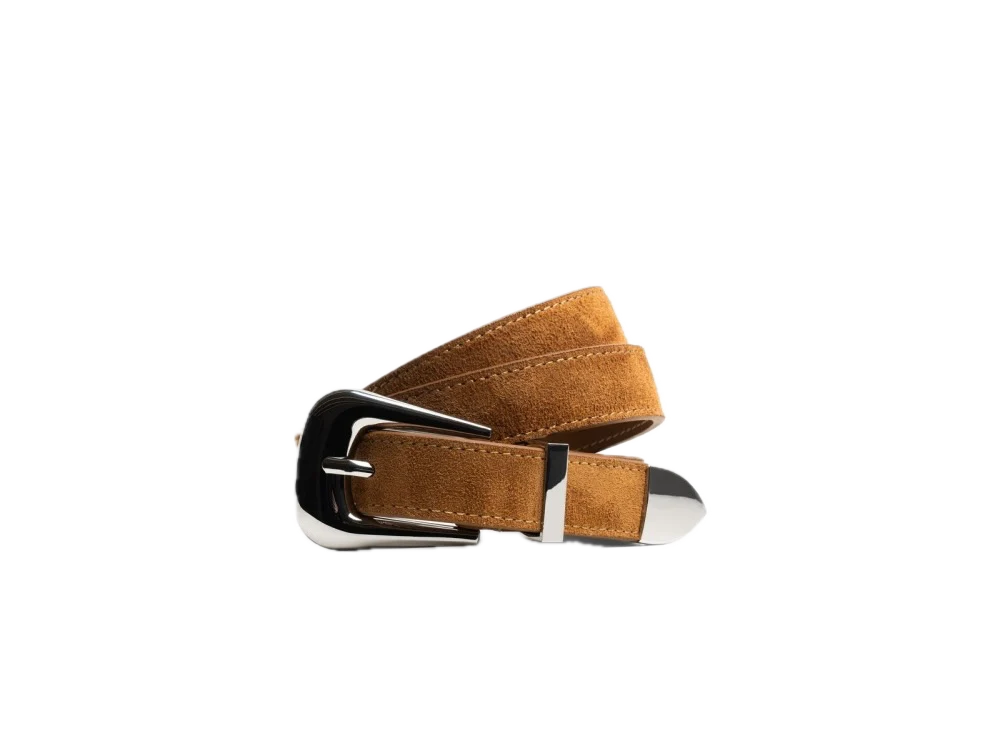 GLAM WESTERN BELT Cognac