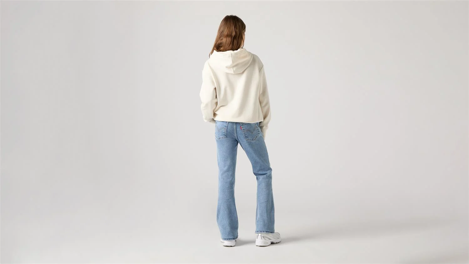 726 FLARE W/ POCKET DETAIL  Worn In Blue - Image 6