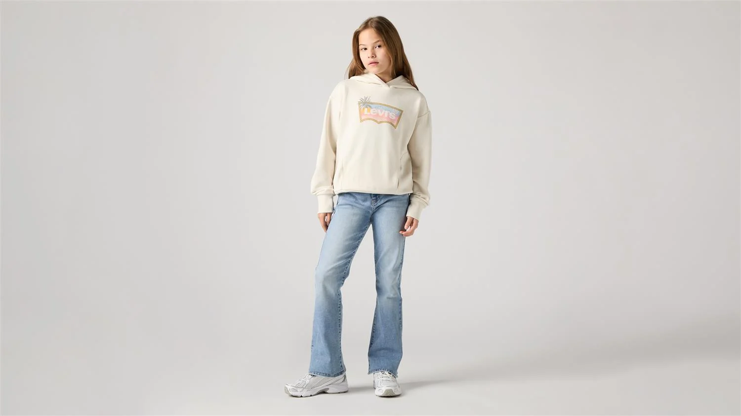 726 FLARE W/ POCKET DETAIL  Worn In Blue - Image 8