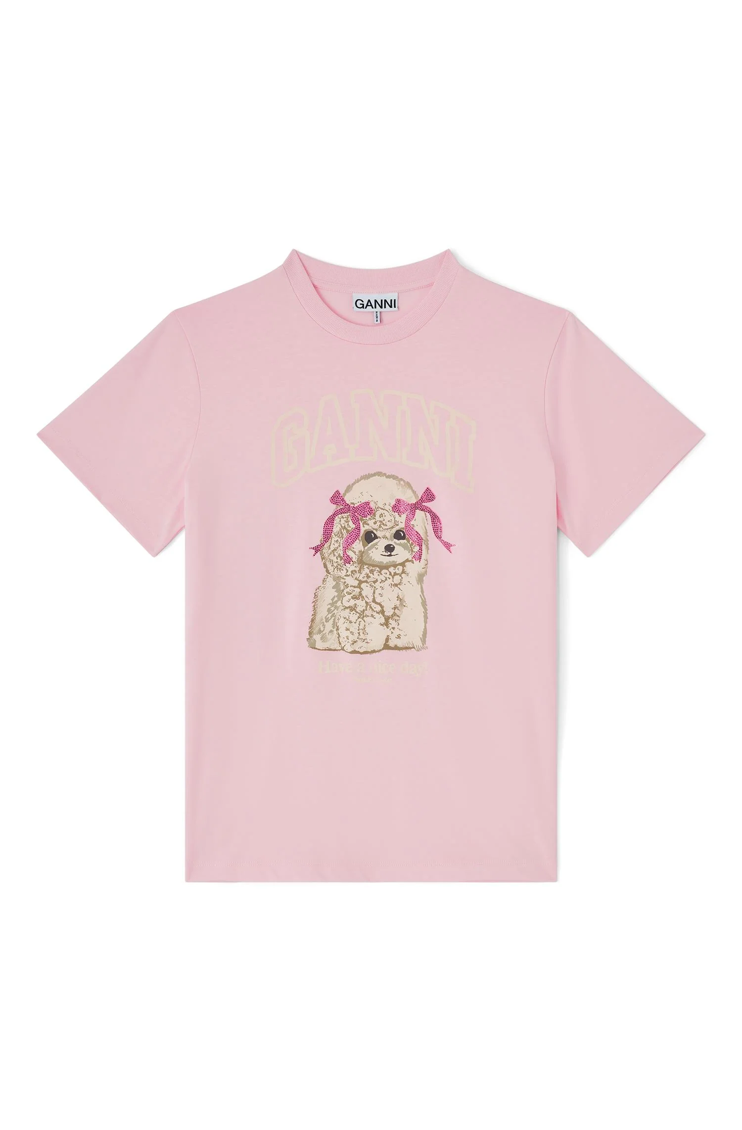 Basic Cotton Jersey T-shirt  Chalk Pink
