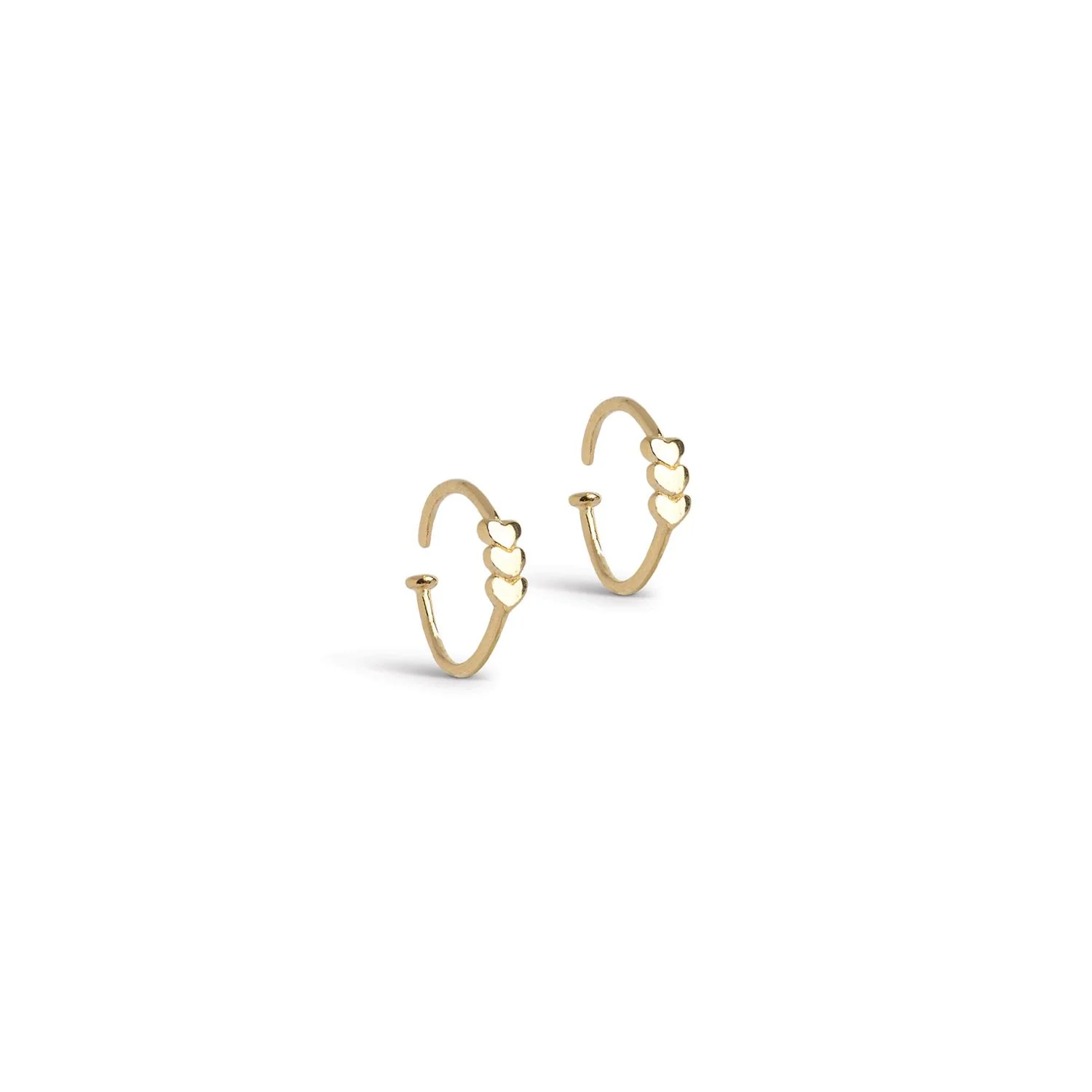 Hoops, Twistie drop 925S/Gp - Image 3