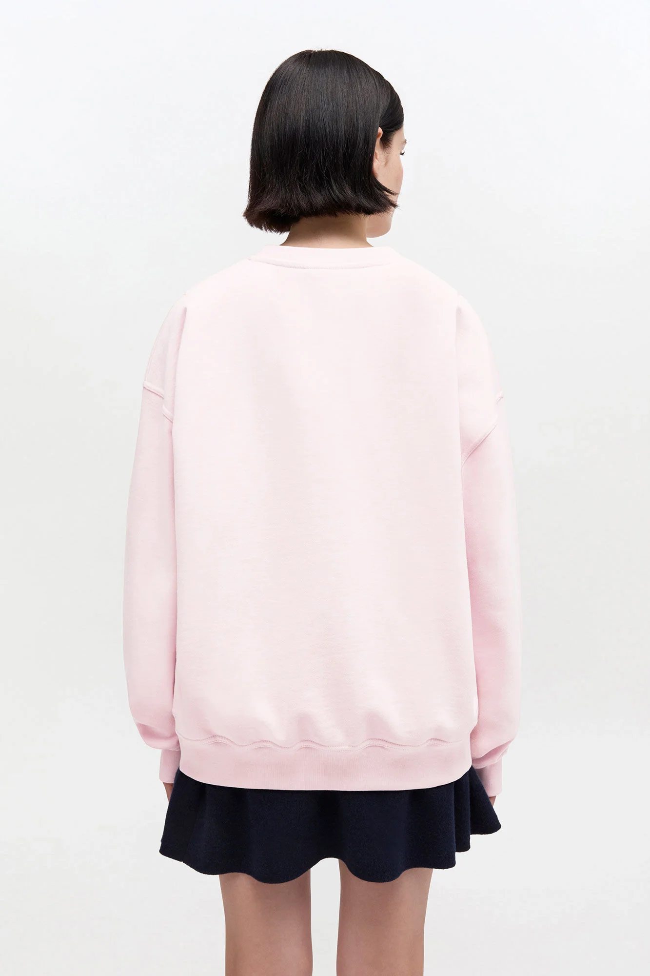 Isoli crewneck Printed Puddle Chalk Pink - Image 3