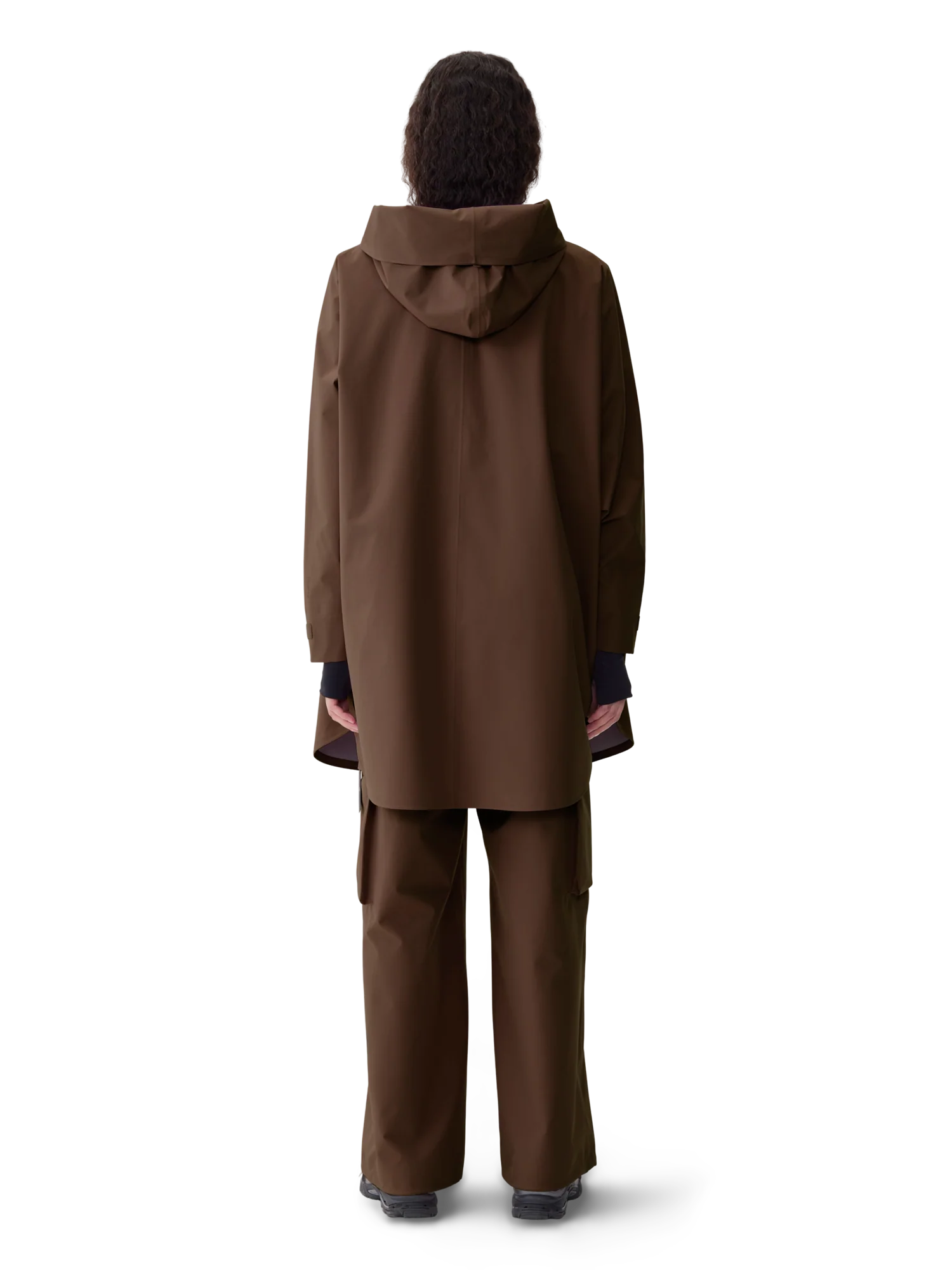 Bergen poncho Brownstone - Image 3