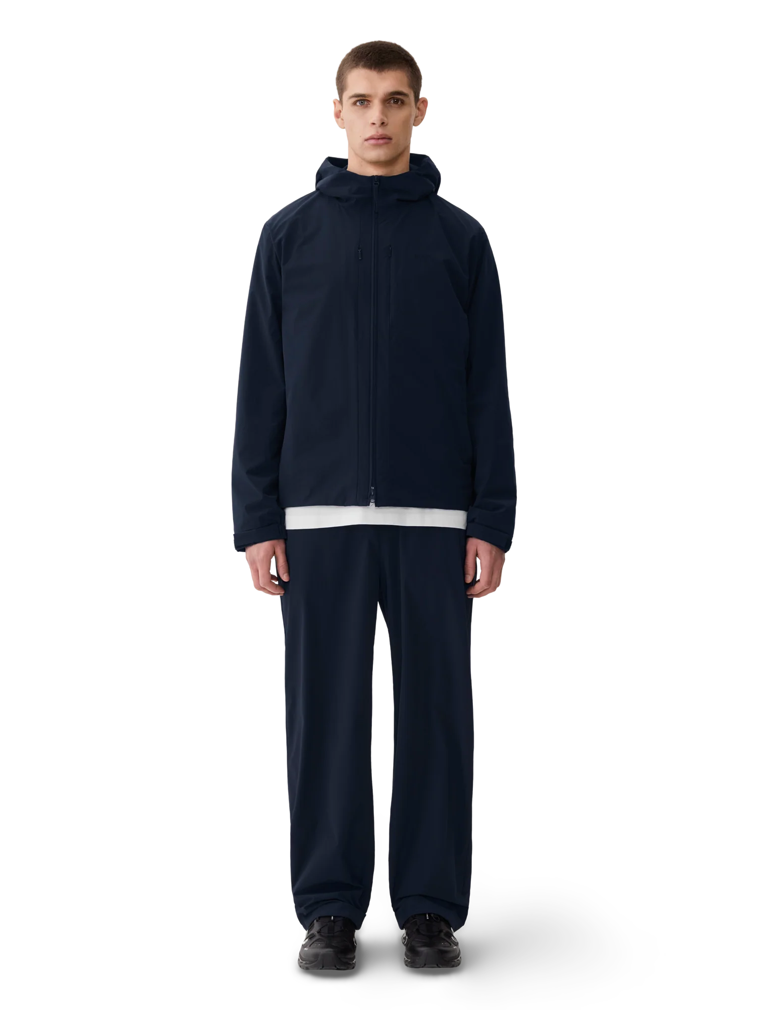 Folven lightweight hoody jacket Deep Sea