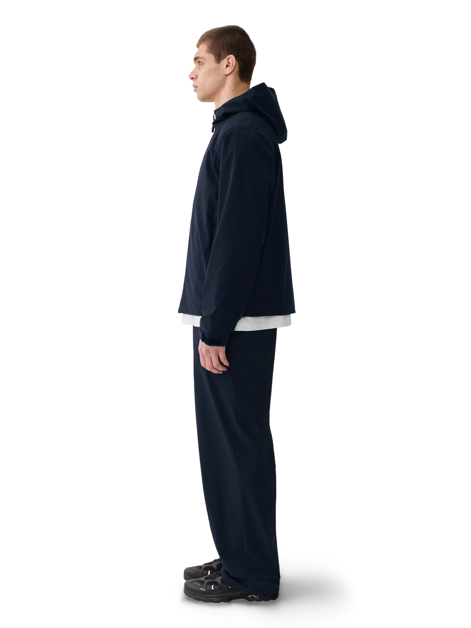 Folven lightweight hoody jacket Deep Sea - Image 2