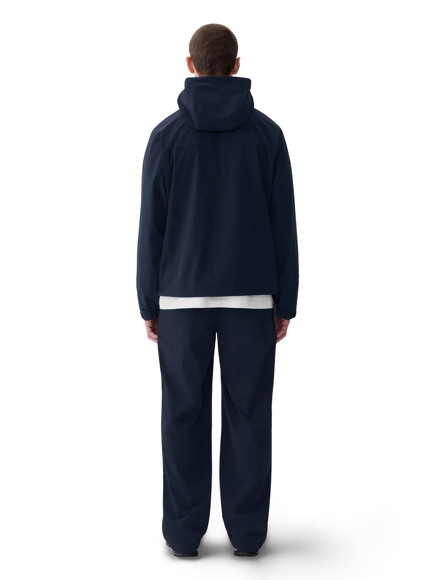 Folven lightweight hoody jacket Deep Sea - Image 3