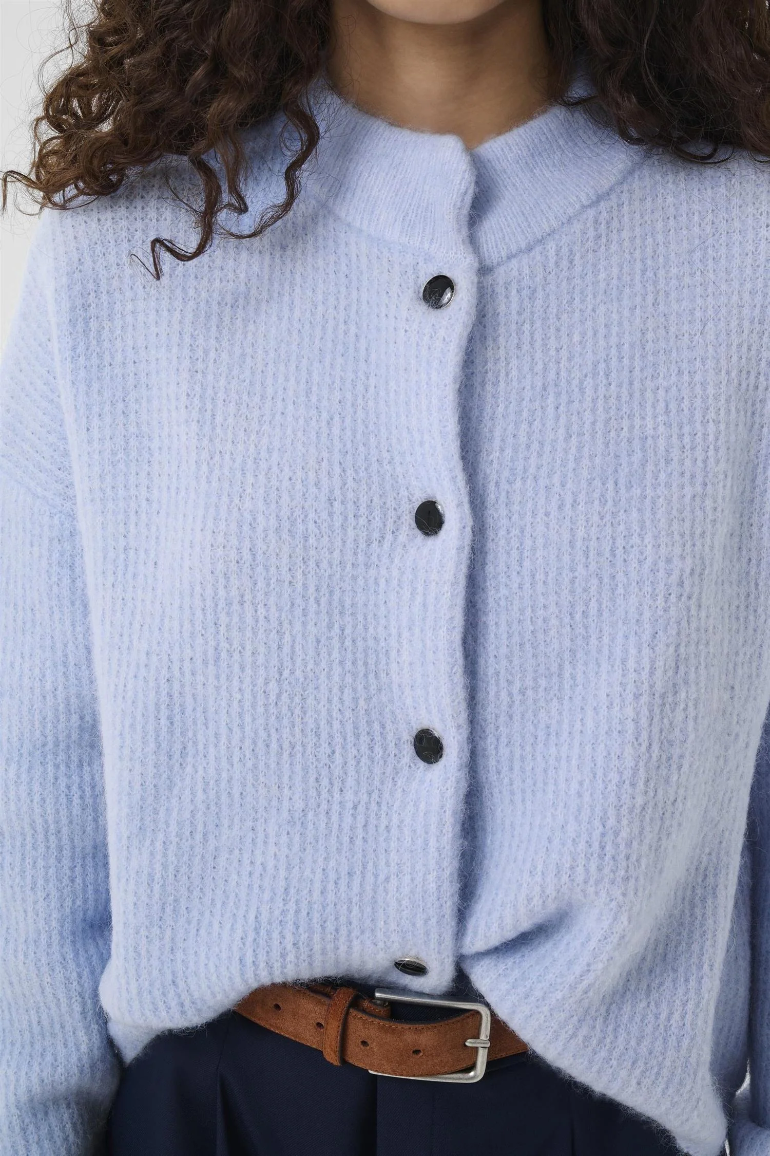 Alpha Short Cardigan Centaurea Mélange - Image 6