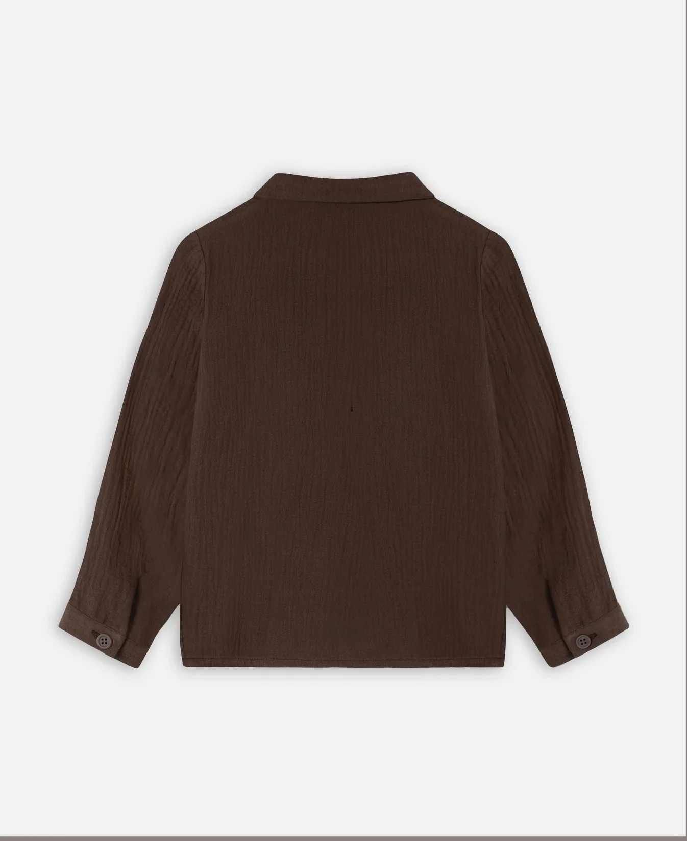ELMO LS SHIRT  Coffee Bean - Image 4