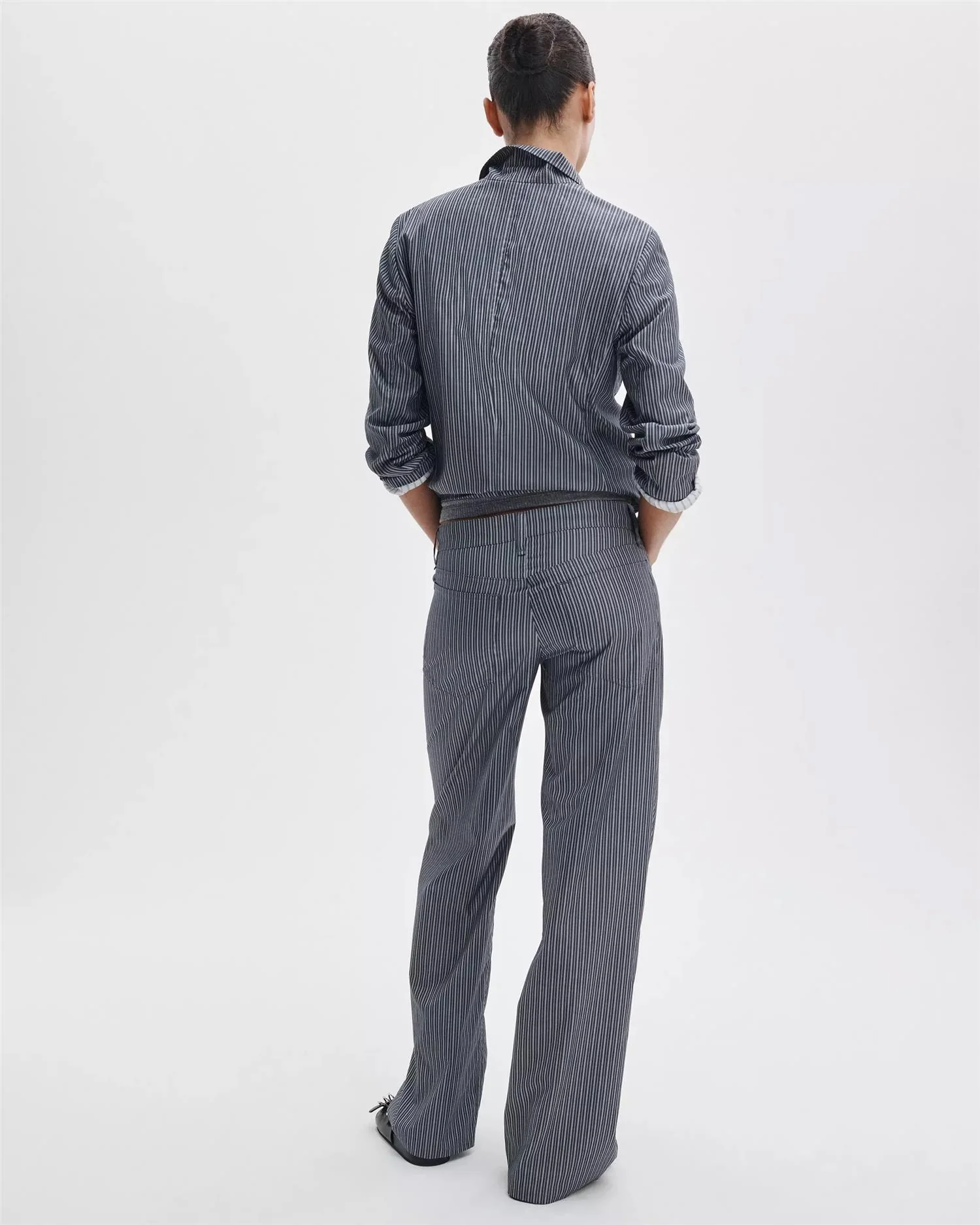SAIGE STRIPE POPLIN PANT Salst - Image 4