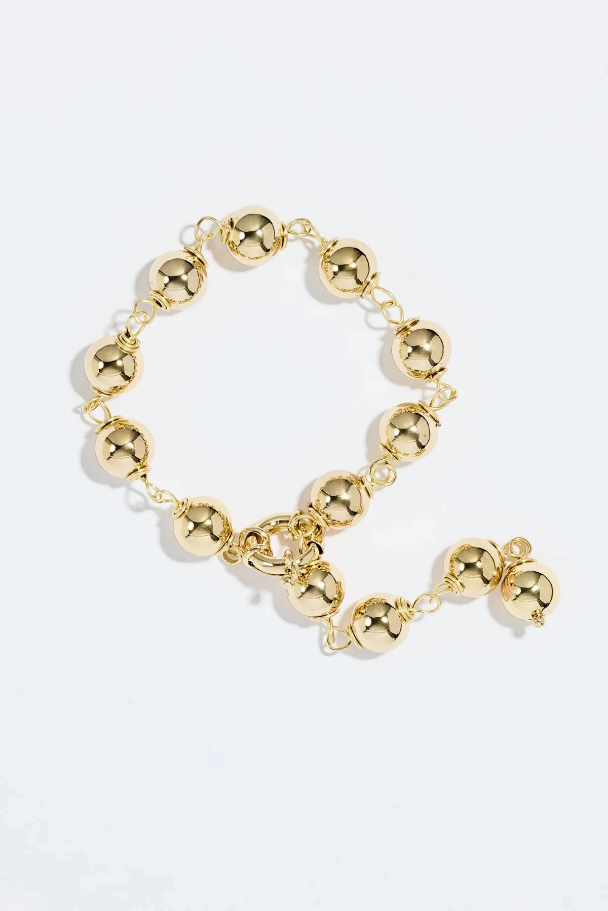 TINY SPHERE BRACELET  Gold