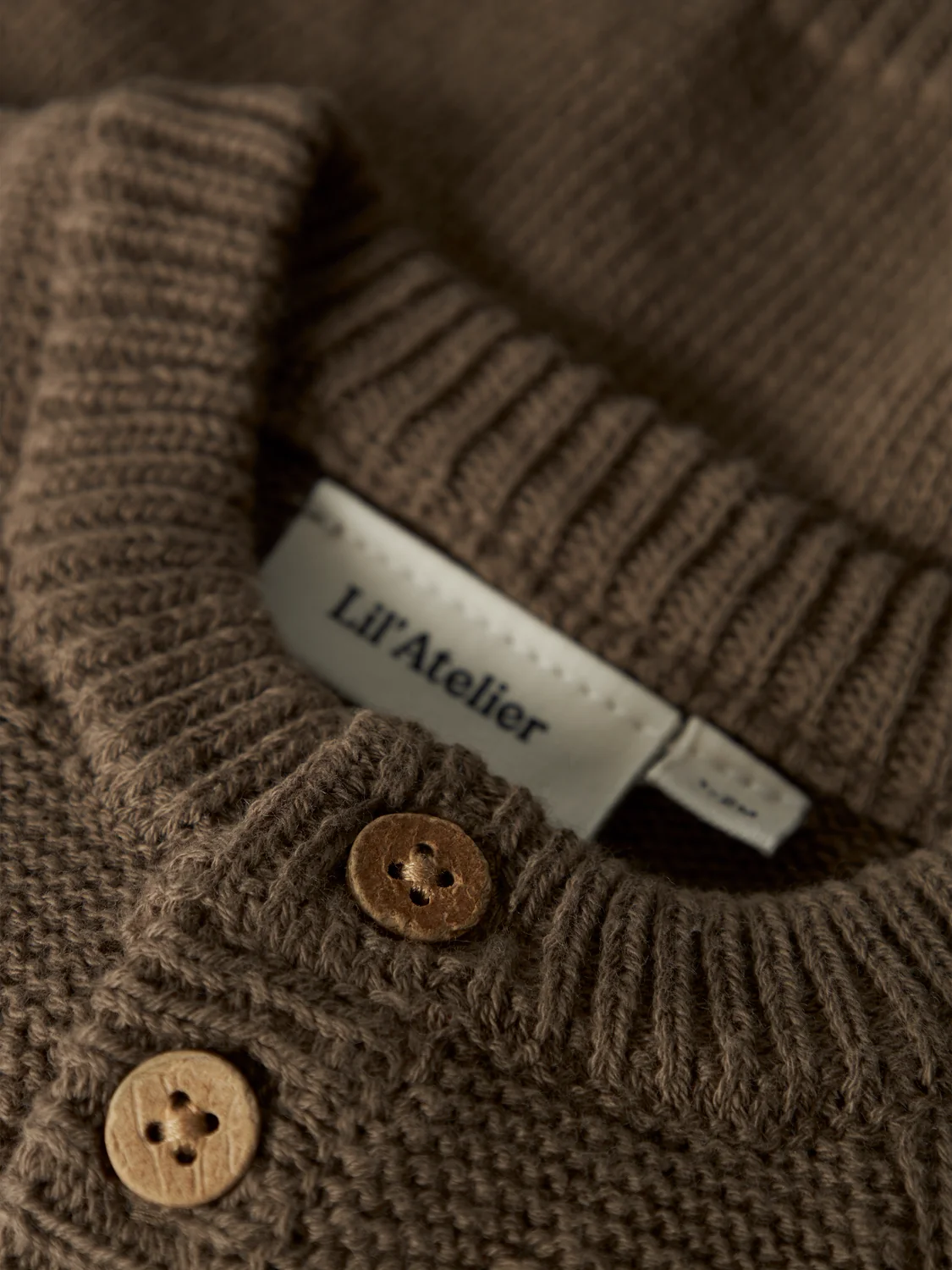 Laguna Ls Knit Mørkebrun - Image 2
