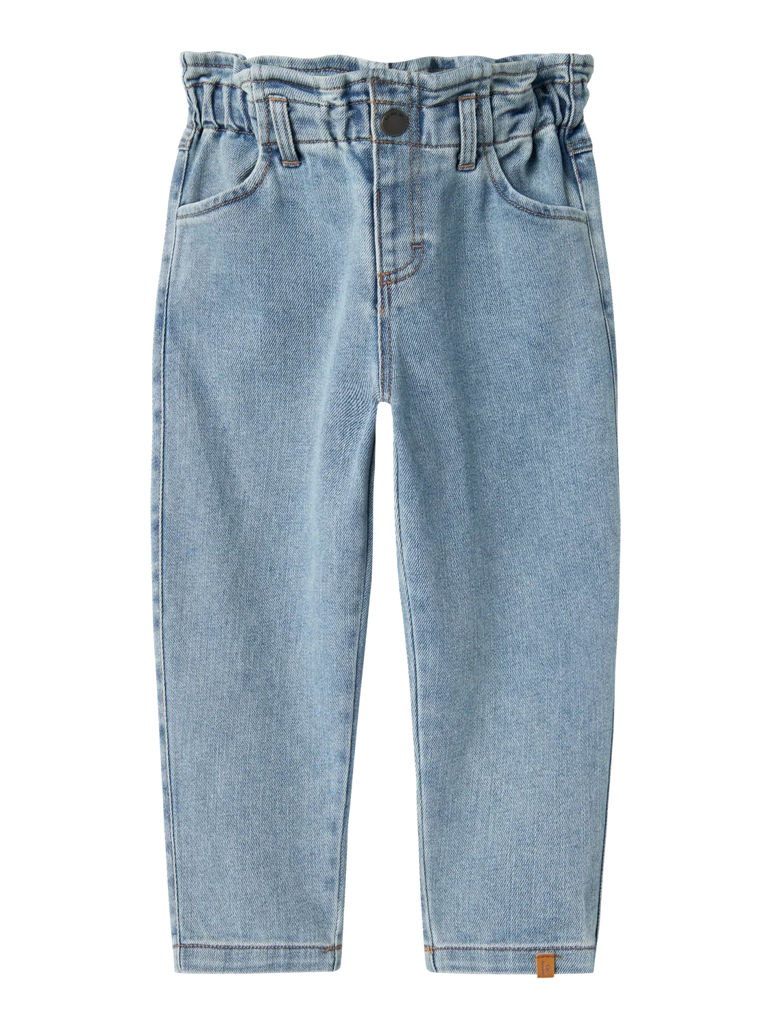 Darlee Loose Jeans Mellomblå