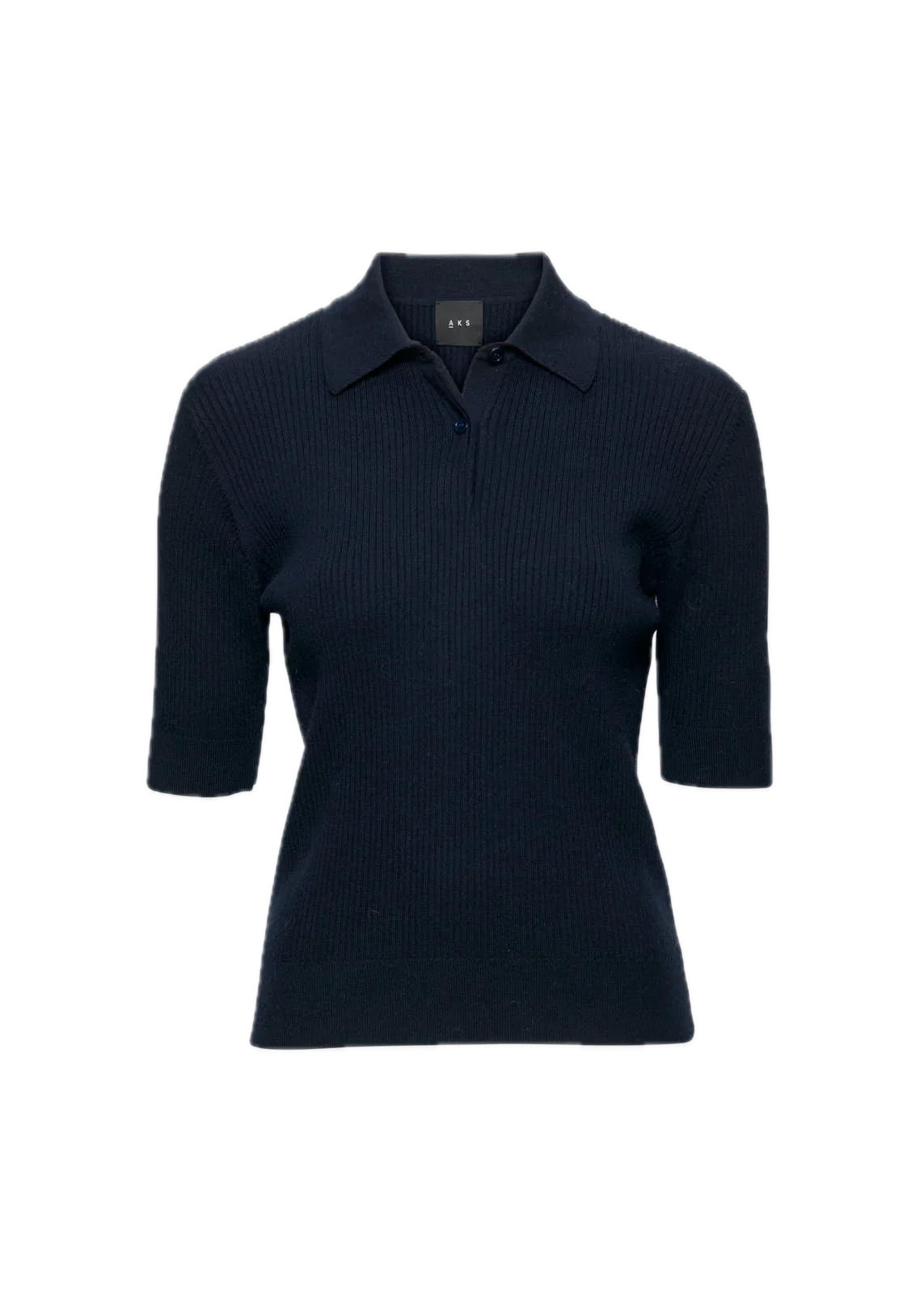 Ella Polo Knit  Navy