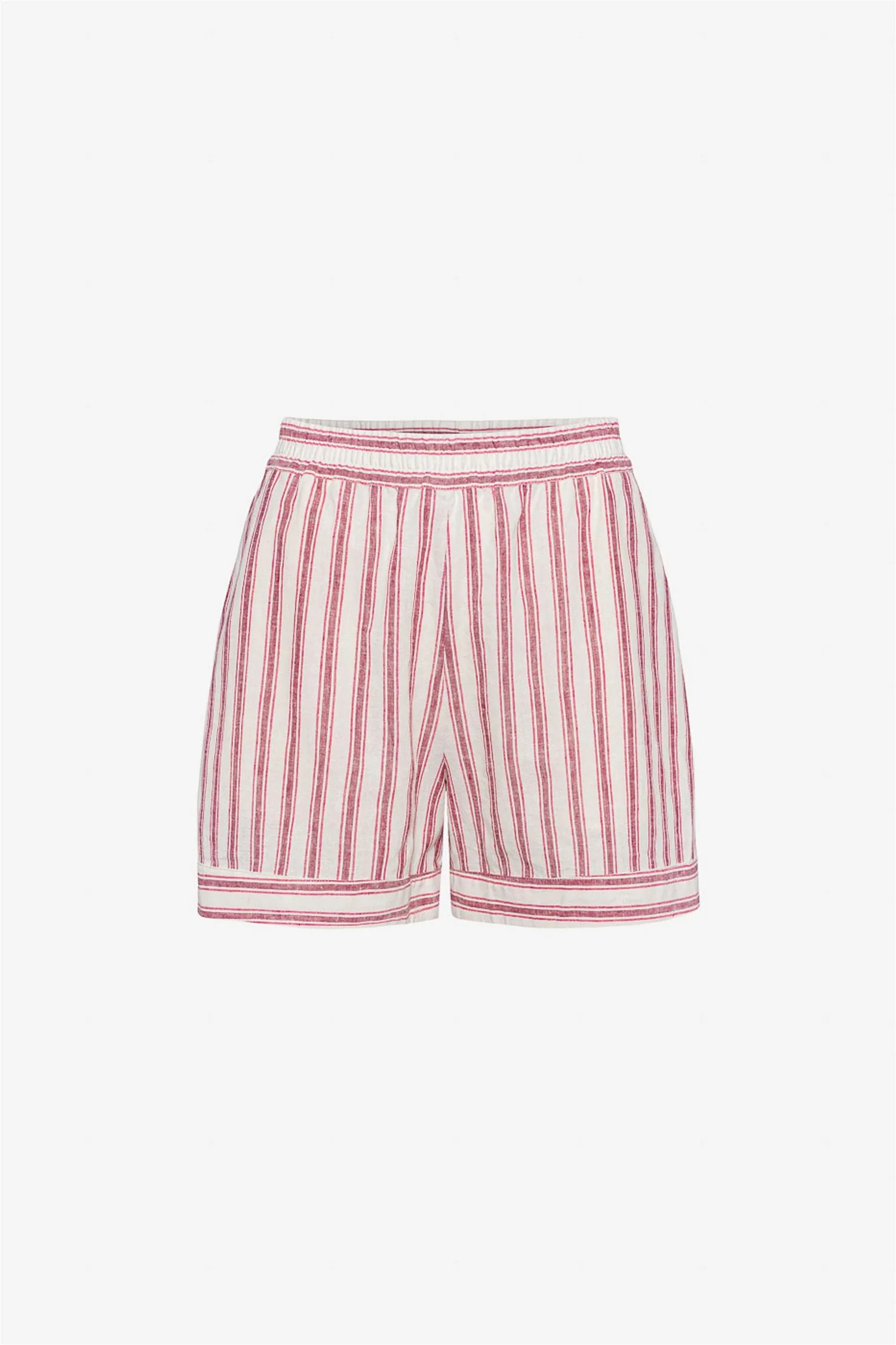 Lilia Shorts Berry Stripe