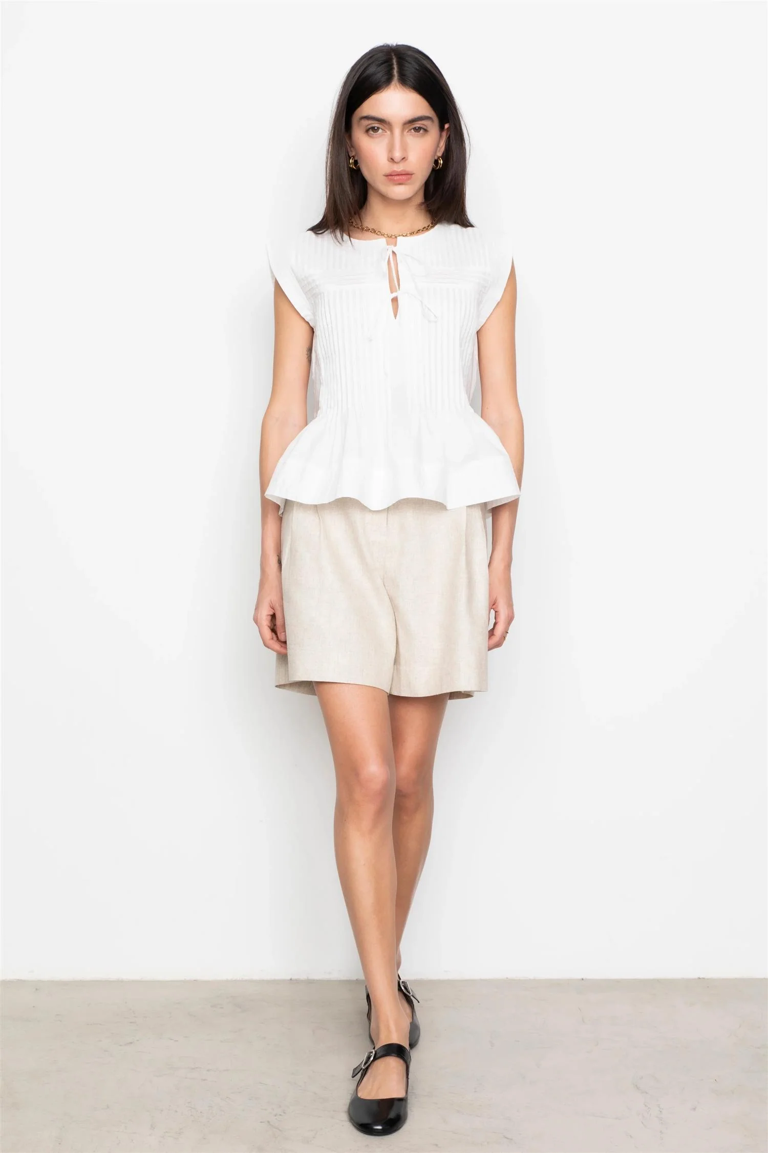 Daria Shorts  Sand Melange - Image 3