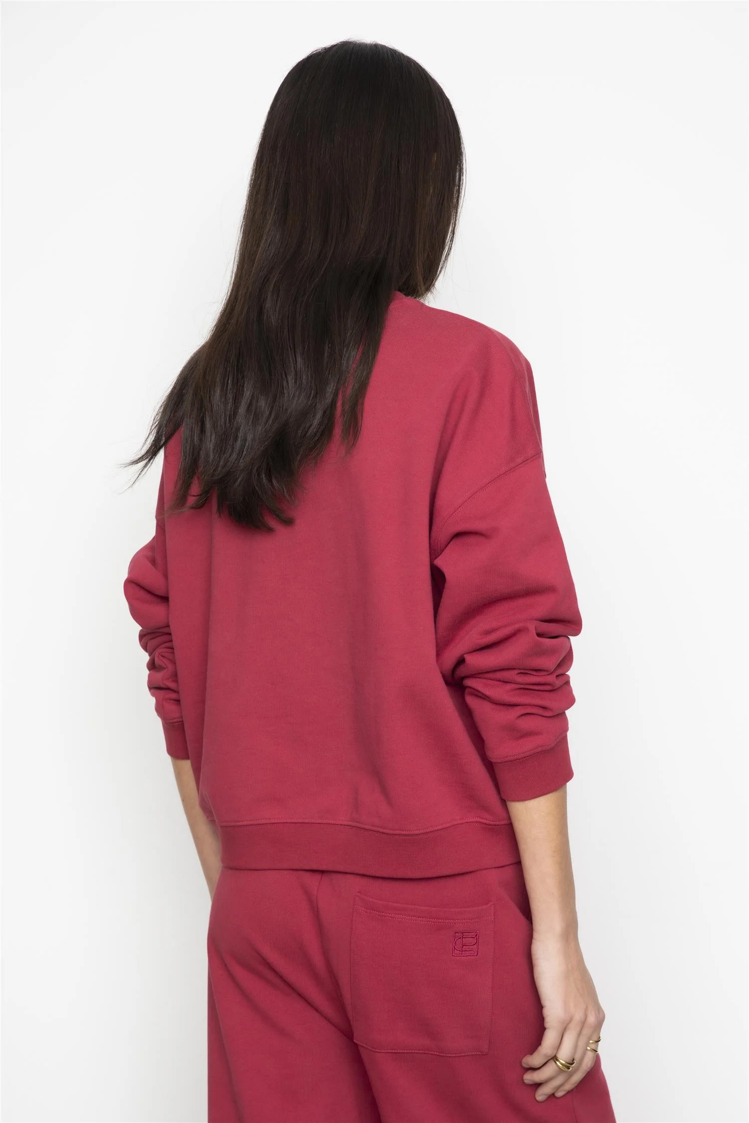 Maggy Sweatshorts Berry - Image 5