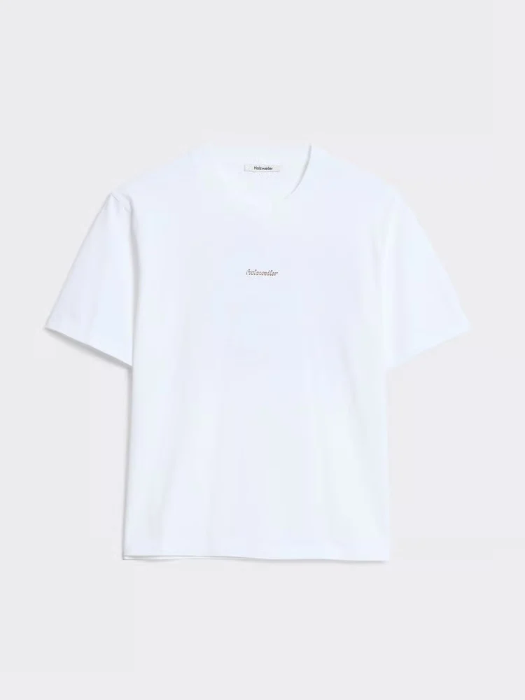 Gingham Tee White - Image 7