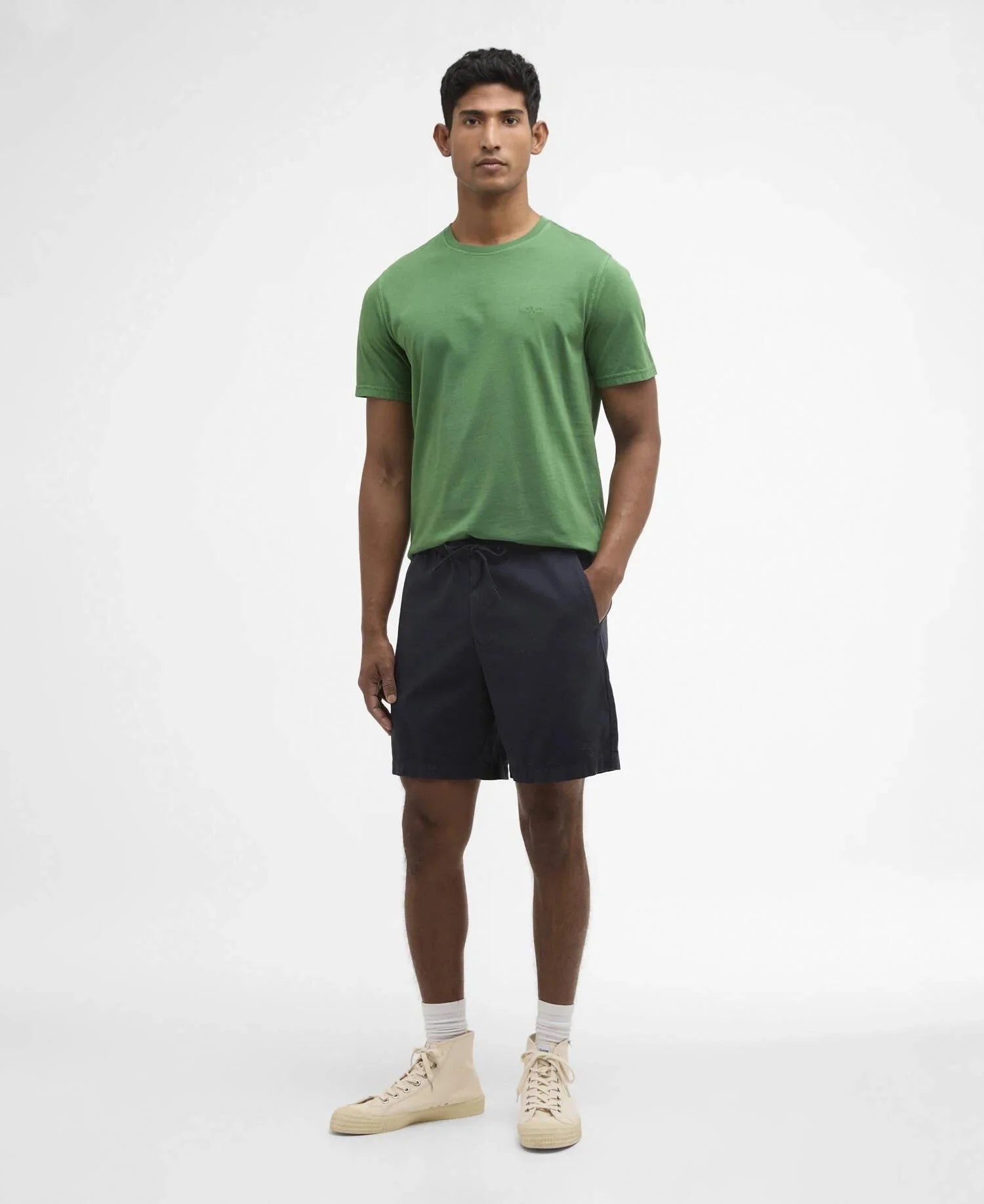 Barbour Oxford Short Navy - Image 4