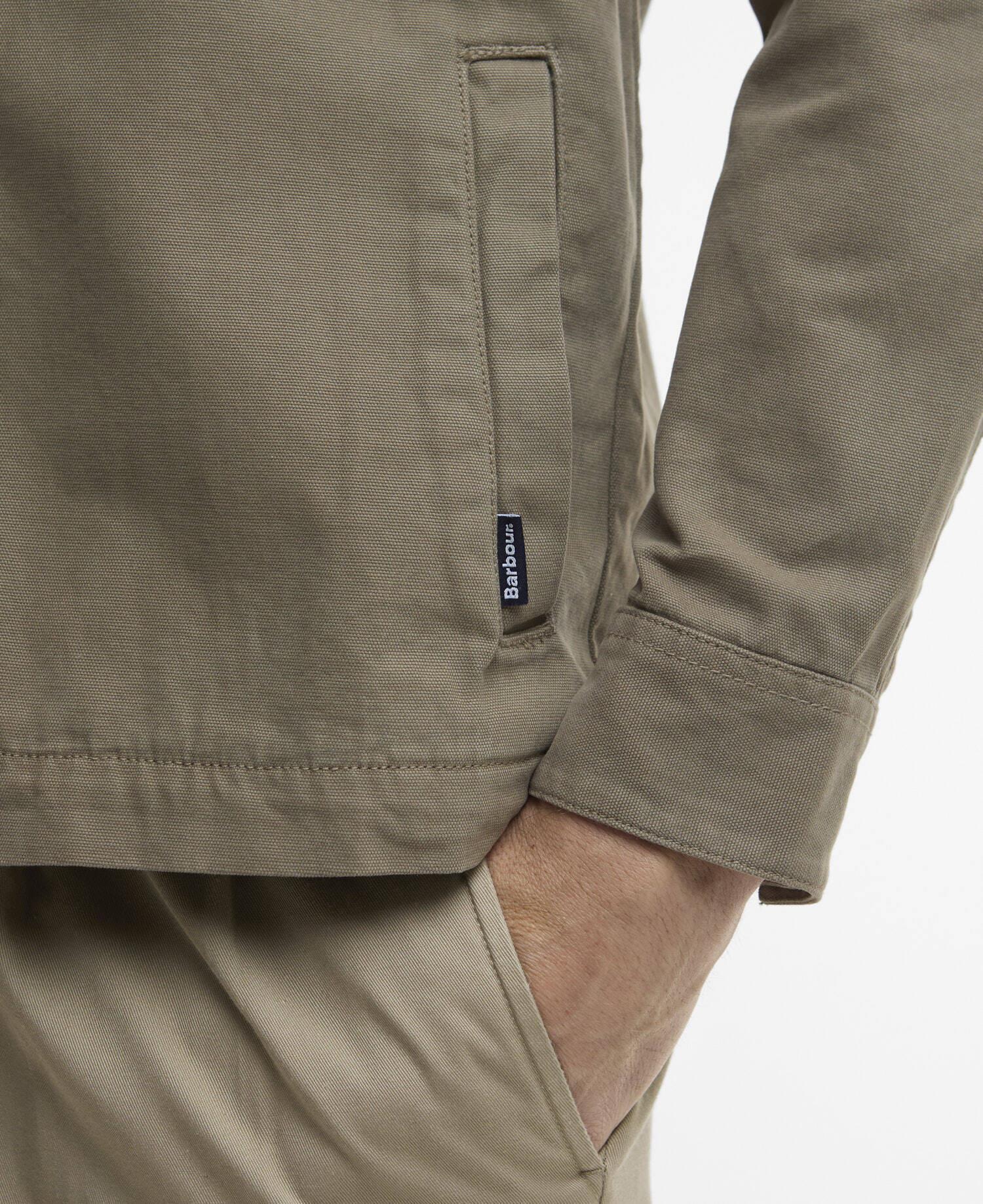 Barbour Washed Oversh Smokey Olive - Image 3
