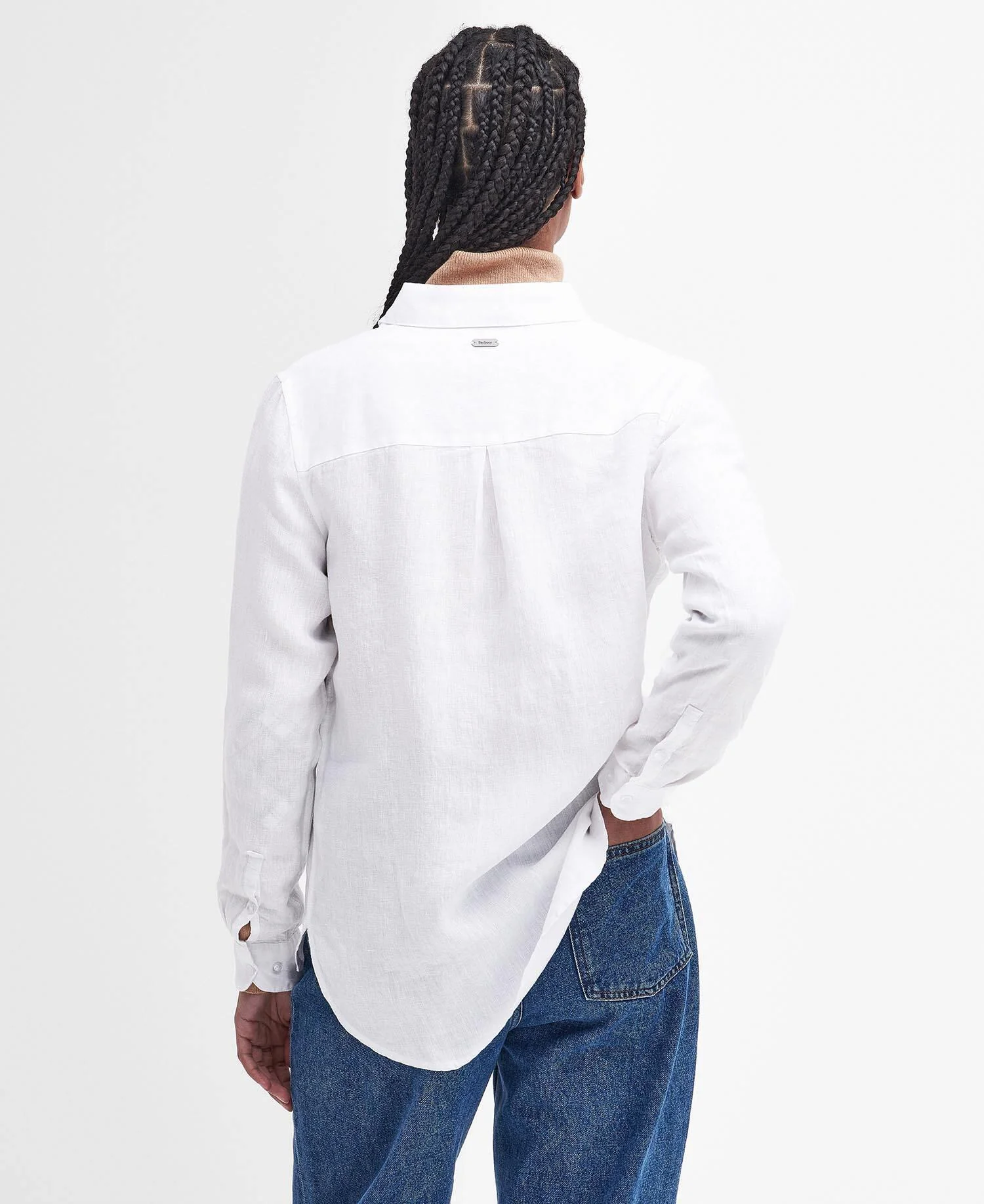 Barbour Marine Shirt White - Image 3