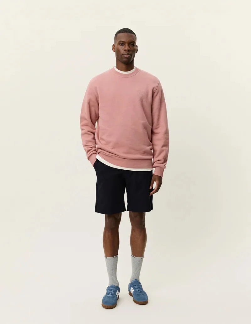 Ben Goods Sweatshirt Ash Rose Pink - Image 4