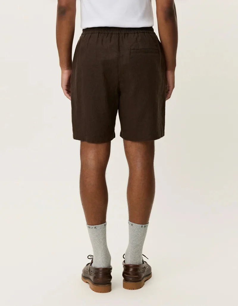 Otto Linen Shorts  Delicioso Brown - Image 5