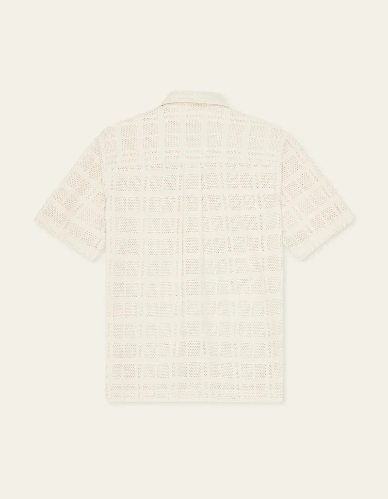 Charlie SS Shirt  Ivory - Image 2