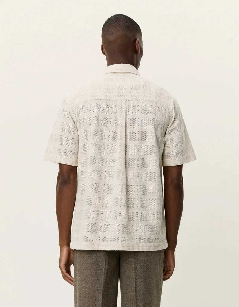 Charlie SS Shirt  Ivory - Image 4