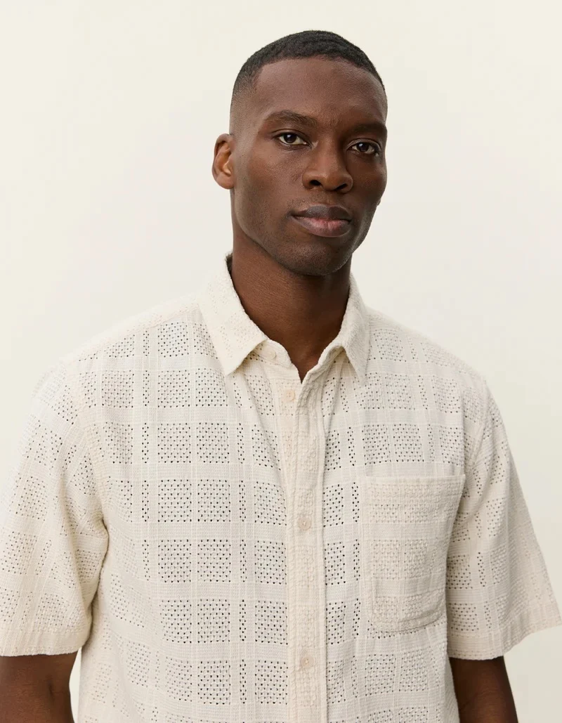 Charlie SS Shirt  Ivory - Image 5