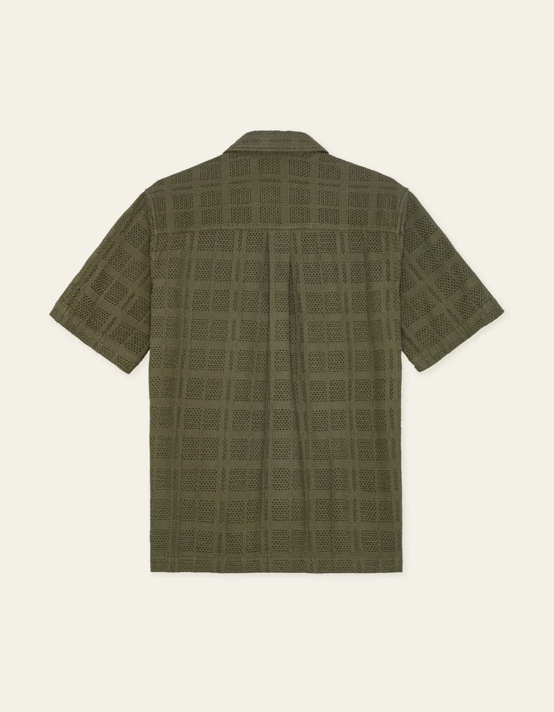 Charlie SS Shirt  Olive Night Green - Image 2