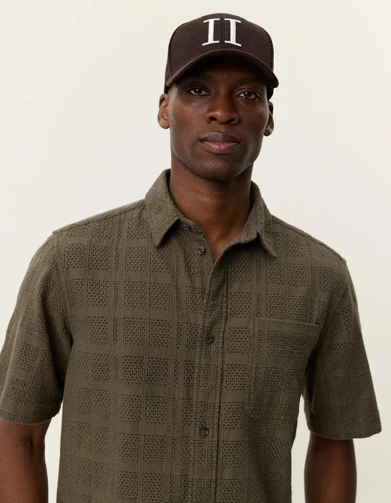 Charlie SS Shirt  Olive Night Green - Image 6