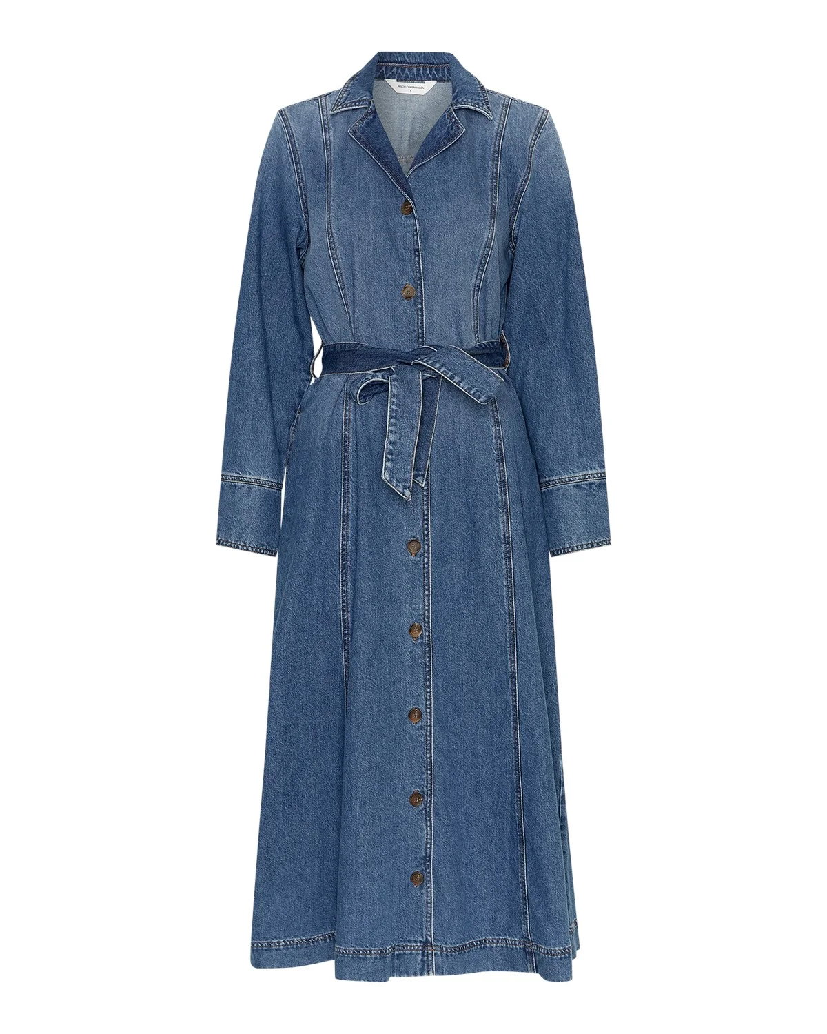 Turo Shirt Dress Blue