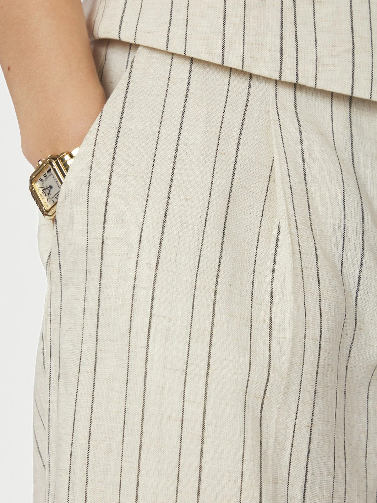 Malba Stripe Pants  Natural - Image 4