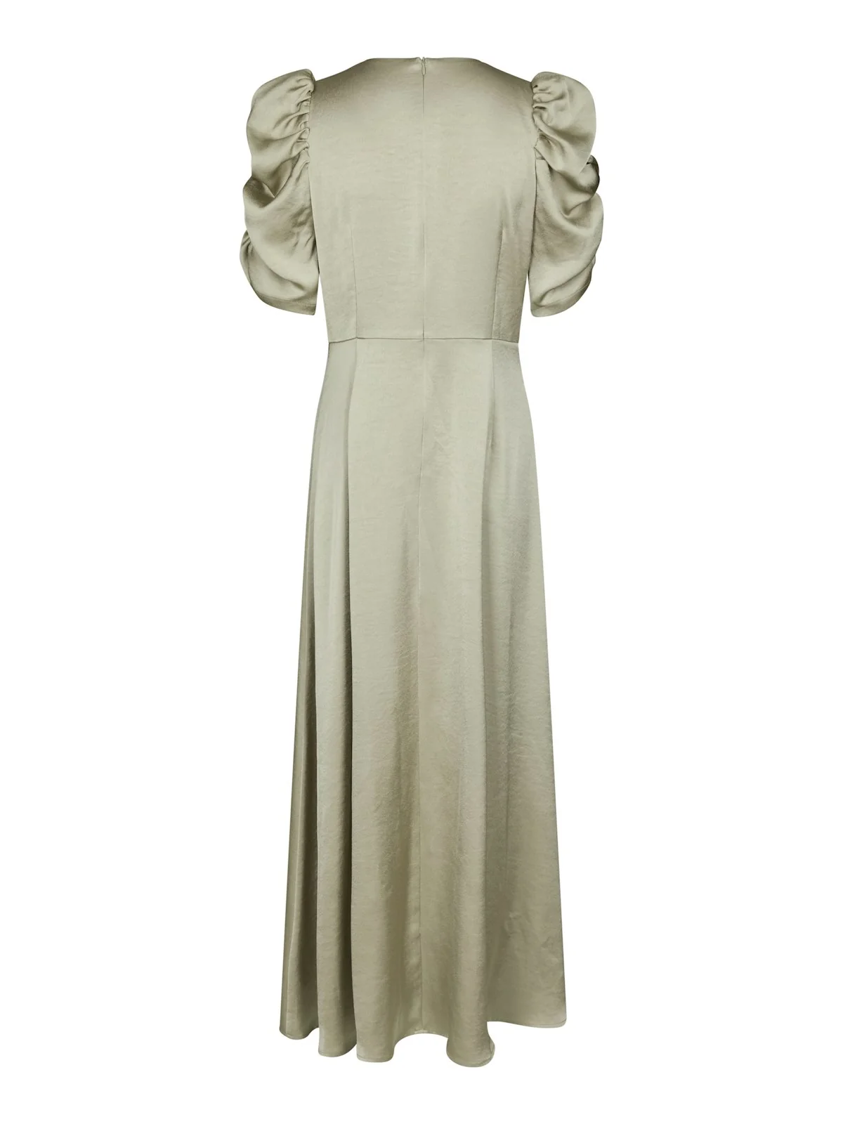 Benuti Solid Dress Light Green - Image 3