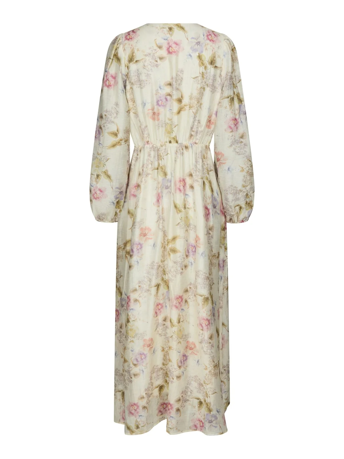 Silfi Vintage Flower Dress Off White - Image 4
