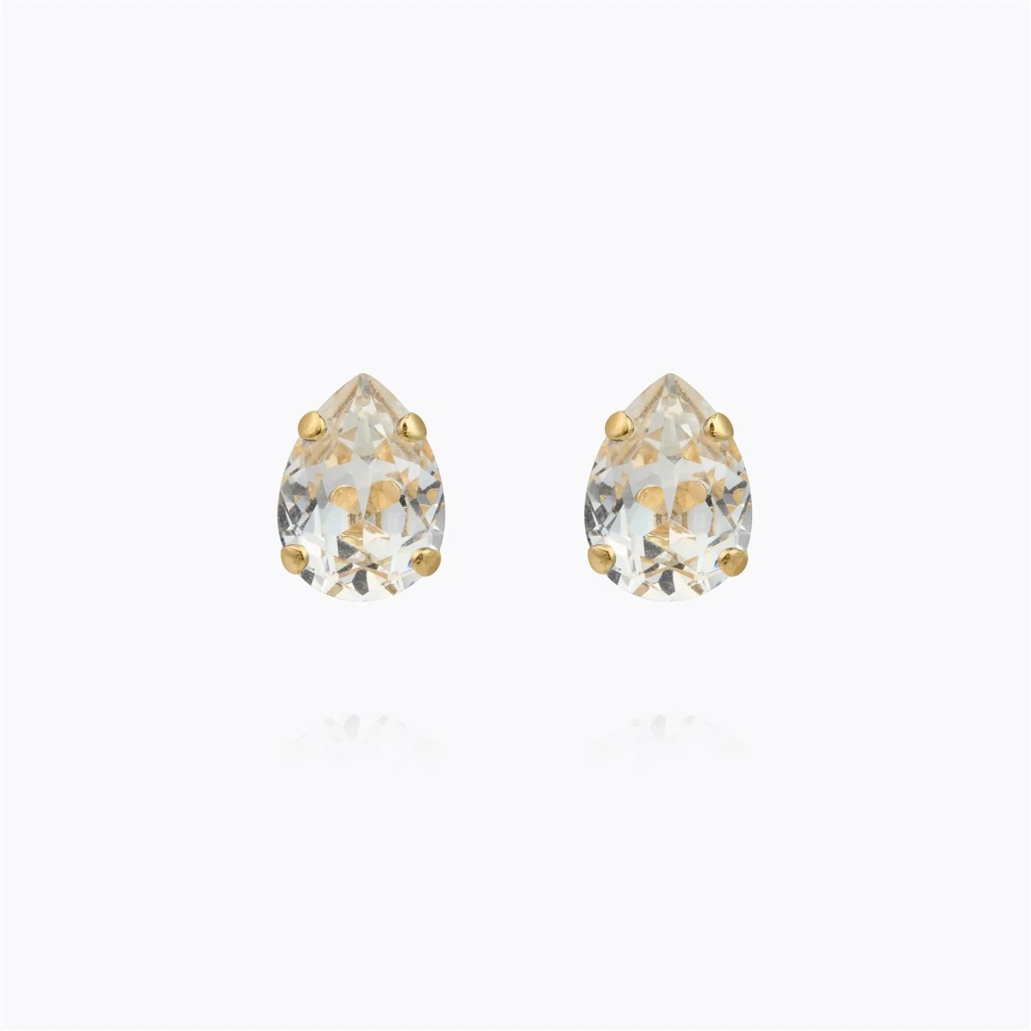 Amelia Stud Earrings Crystal